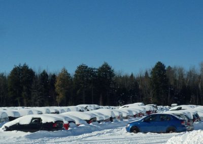 auto ferraille l'hiver à l'achigan- Pièces d'autos usagées J.G Rivest inc à Saint-Roch-de-L’Achigan et Lanaudière